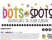 Tablet Screenshot of dots-n-spots.com